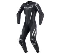 Alpinestars Stella GP-R7 Traje de cuero de moto de una pieza para mujer, negro, Talla 48