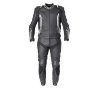 Mono De Cuero Para Moto GMS GR-1 Negro/Gris/Blanco110 Negro,Gris,Blanco