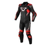 Mono De Cuero Para Moto Macna Armadyl Negro/Rojo56 Negro,Rojo