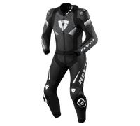 Revit Argon 2, traje de cuero 2pcs. perforado 54 male Negro/Blanco