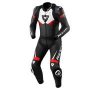 Mono de Cuero Rev´it Argon 2 Negro/Rojo Neón54 Negro,Rojo Neón