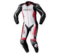 Mono de Cuero RST V4.1 Evo Airbag Blanco/Negro/RojoM Blanco,Negro,Rojo
