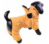 Mono de forro polar para perros de GogiPet "Conejito amarillo"
