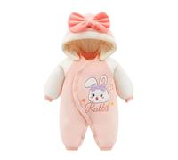 Mono de Invierno para niños con Capucha y Forro Polar, Aventuras al Aire Libre, Acogedor y cálido, Uso Diario, Ropa para niños pequeños, Tallas 12-24 Meses.