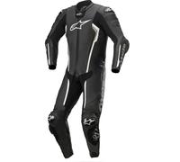 Mono De Moto Alpinestars De Piel Missile V2 - 1 Pieza - Negro/Blanco 315012212