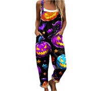 Mono de Mujer Elegante Estampado Halloween para Fiesta Disfraz Casual Diario Oficina Vacaciones Tendencia Moda Confort