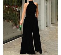 Mono de mujer, mono de mujer de verano, informal, pantalones de trabajo, mono ancho sin mangas con amplios bolsillos, suave, cómodo, mono de verano de una pieza y mono entero mono maternidad