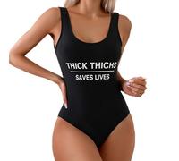 Mono de mujer sin mangas de natación traje de baño deportivo de una pieza poncho casual estola mediados de la temporada mono sin mangas deporte poncho de una pieza casual para mujer, E negro., S