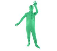 Mono de Pantalla Verde, Mono Verde sin Efectos de Fondo, Traje de Cuerpo Completo, Diseño Dividido para Fotografía, Película y Vídeo (El 160cm)