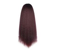 Moño de Pelo 1 paquete de extensor de cola de caballo rizado recto largo sintético con moño de horquilla con cordón for pelucas de mujeres negras Pieza de Pelo de Moño Desordenado (Color : 08, Size