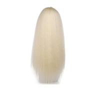 Moño de Pelo 1 paquete de extensor de cola de caballo rizado recto largo sintético con moño de horquilla con cordón for pelucas de mujeres negras Pieza de Pelo de Moño Desordenado (Color : 09, Size