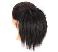 Moño de Pelo 1 paquete de moño desordenado sintético con banda de goma elástica peluca pelo liso extensiones de cola de caballo moño for mujeres Extensiones De Cabello Pieza De Cabello (Color : 10)