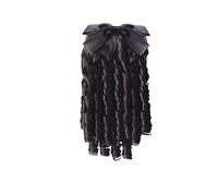 Moño de pelo 1 paquete de peluca de mujer, peine de pelo de cola de caballo Retro, peluca de nudo de lazo, extensiones de cola de caballo de pelo rizado de palacio, moño de peluca Pieza de moño para e