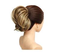 Moño de Pelo 1 paquete de piezas de moño desordenado, extensiones de cabello de cola de caballo, moño de donut sintético con banda de goma elástica, moño for el cabello for mujeres Pieza de Pelo de Mo