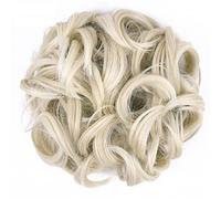 Moño de Pelo 1 pieza de pelo de moño desordenado, moño de pelo rizado sintético, extensiones de cabello de cola de caballo, lazos elásticos for el cabello for uso diario Pieza de Pelo de Moño Desorden