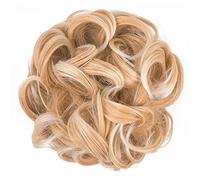 Moño de Pelo 1 pieza de pelo de moño desordenado, moño de pelo rizado sintético, extensiones de cabello de cola de caballo, lazos elásticos for el cabello for uso diario Pieza de Pelo de Moño Desorden