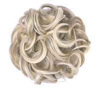 Moño de Pelo 1 pieza de pelo de moño desordenado, moño de pelo rizado sintético, extensiones de cabello de cola de caballo, lazos elásticos for el cabello for uso diario Pieza de Pelo de Moño Desorden