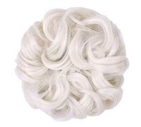 Moño de Pelo 1 pieza de pelo de moño desordenado, moño de pelo rizado sintético, extensiones de cabello de cola de caballo, lazos elásticos for el cabello for uso diario Pieza de Pelo de Moño Desorden