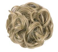 Moño de Pelo 1 pieza de pelo de moño desordenado, moño de pelo rizado sintético, extensiones de cabello de cola de caballo, lazos elásticos for el cabello for uso diario Pieza de Pelo de Moño Desorden
