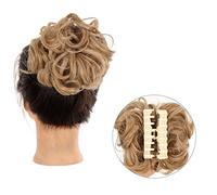 Moño de pelo Bollos Clip de garra Cola de caballo Postizos Coletero for el cabello Clip de garra Moño desordenado Pieza de cabello Sintético Ondulado Rizado Moño Extensiones de moño Cabello despeinado