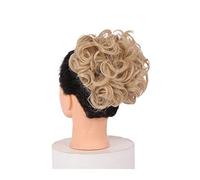 Moño de pelo Corto desordenado rizado plato peines for el cabello clip en cola de caballo scrunchie moño extensión de moño sintético updo postizos bandeja de pelo cola de caballo pieza de pelo for muj