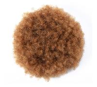 Moño de Pelo Extensiones de cabello de cola de caballo rizada peluda Afro con peine de pelo con cordón Peluca de moño de cola de caballo Piezas de cabello for mujeres negras Pieza de Pelo de Moño Deso