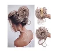 Moño de pelo Extensiones de cabello Updo despeinadas con moño desordenado y bandas elásticas for el cabello, moño de pelo rizado for mujeres y niñas Piezas de moño para mujer(Color:Q10 4503)