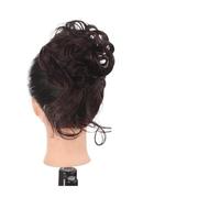 Moño de pelo Extensiones de moño de pelo Updo despeinado for uso diario Postizo de moño de pelo desordenado for mujeres Clip en piezas de cabello con garra Moño rizado ondulado sintético súper largo P