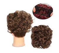 Moño De Pelo Falso Moño sintético for mujer, accesorio for el cabello, extensiones de cola de caballo, rizos, moño desordenado, moño con cordón, peine for el cabello, moño for el cabello Accesorios Pa