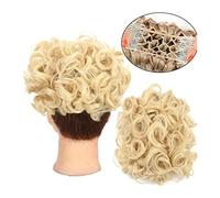 Moño De Pelo Falso Moño sintético for mujer, accesorio for el cabello, extensiones de cola de caballo, rizos, moño desordenado, moño con cordón, peine for el cabello, moño for el cabello Accesorios Pa
