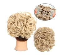 Moño De Pelo Falso Moño sintético for mujer, accesorio for el cabello, extensiones de cola de caballo, rizos, moño desordenado, moño con cordón, peine for el cabello, moño for el cabello Accesorios Pa