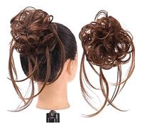 Moño de pelo Moño de pelo sintético con peine elástico, moño desordenado, rizos, moño for el pelo, peluca for mujer, extensiones de cabello, accesorios for el cabello Pieza de moño para el cabello(SW2