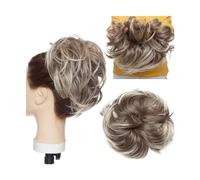 Moño de pelo Moño de pelo sintético despeinado, moño, banda elástica, moño desordenado, postizo, cola de caballo corta, extensión de cabello for mujer Postizos tipo moño(1847)