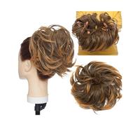 Moño de pelo Moño de pelo sintético despeinado, moño, banda elástica, moño desordenado, postizo, cola de caballo corta, extensión de cabello for mujer Postizos tipo moño(1846)