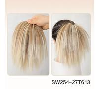 Moño de Pelo Moño desordenado sintético, extensiones de cabello de cola de caballo cortas y rectas largas, moño con banda de goma elástica, peluca for mujer Extensiones De Cabello Pieza De Cabello (C