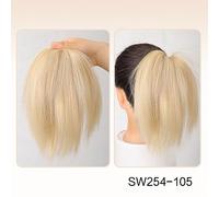 Moño de Pelo Moño desordenado sintético, extensiones de cabello de cola de caballo cortas y rectas largas, moño con banda de goma elástica, peluca for mujer Pieza de Pelo de Moño Desordenado (Color :