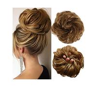 Moño de Pelo para Mujer 1 paquete de extensiones de cabello de moño desordenado sintético, moño de cola de caballo ondulado grueso, accesorios for el cabello for mujeres, diademas de moño Pieza de Pel