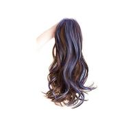Moño de pelo Peluca de pelo sintético for mujer Pieza de moño para el cabello(04)