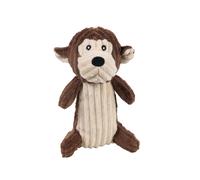 Mono de peluche para perros y gatos de color marrón y beige