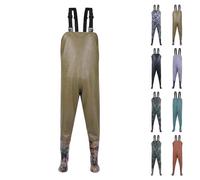 Mono de pesca para hombre con botas transpirables para hombre, tallas grandes, overol de trabajo para lluvia, botas de goma, el río siempre tiene una sorpresa para el paciente pescador, -, 36