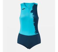 Mono Deportivo Mujer Joma Picasho 903129 Transpirable - Talla: M, Color: Turquesa Flúor Dark Navy