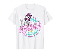 Moño desordenado esqueleto en mi marido Lst nervio Camiseta