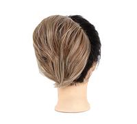 Moño desordenado for mujer, moño sintético corto y recto, coleta, elástico extendido, accesorios for el cabello Pieza de Pelo de Moño Desordenado