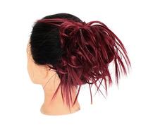 Moño desordenado Moño desordenado Piezas de cabello Extensión de cabello para mujeres Despeinado Updo Rizado Ondulado Scrunchie Moño de cabello con banda elástica Moño sintético Postizo instantán
