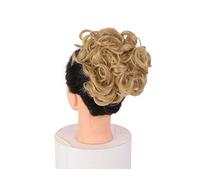 Moño desordenado pelo corto desordenado rizado plato extensión de moño sintético Updo postizos peines de pelo clip en cola de caballo Scrunchie moño bandeja cola de caballo pieza de pelo para muj