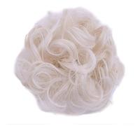 Moño Despeinado para Mujer 1 paquete de moño donut sintético, desordenado, rebanadas cabello, diademas onduladas rizadas, peluca for mujer, sintética, extensiones Moño Postizo(60)
