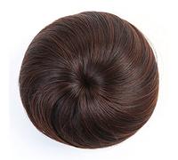 Moño Despeinado para Mujer Bollo de pelo sintético, moño donut con banda elástica, extensiones cola caballo, pinza for el, peluca, tocado for mujer Moño Postizo(2M33)