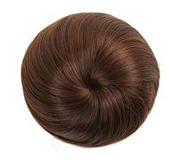 Moño Despeinado para Mujer Bollo de pelo sintético, moño donut con banda elástica, extensiones cola caballo, pinza for el, peluca, tocado for mujer Moño Postizo(2M30)
