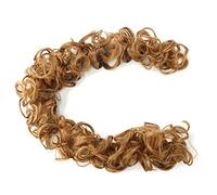 Moño Despeinado para Mujer Messy Bun Hair Slices 21 pulgadas de largo sintético desordenado Shaggy Wrap Ties Curly for mujeres Moño Postizo(Q13 27)