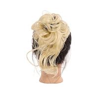 Moño Despeinado para Mujer Pelucas sintéticas Fluffy Messy Wavy Bun Alargamiento Hairband Elástico Ponytail Hair Pieces for Mujeres Niñas Moño Postizo(03)